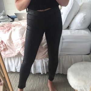 MADEWELL black coated pants